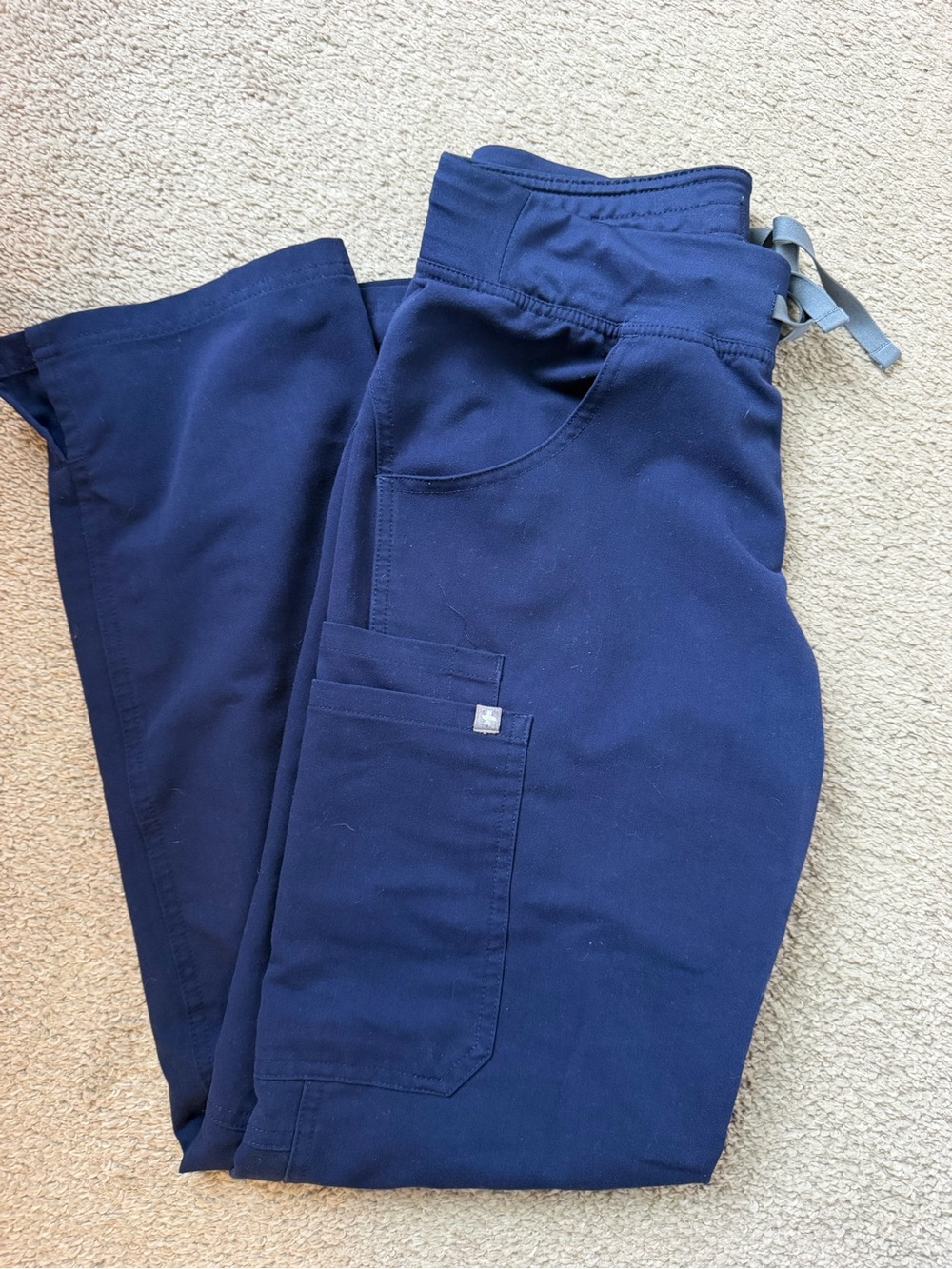 Navy FIGS pants